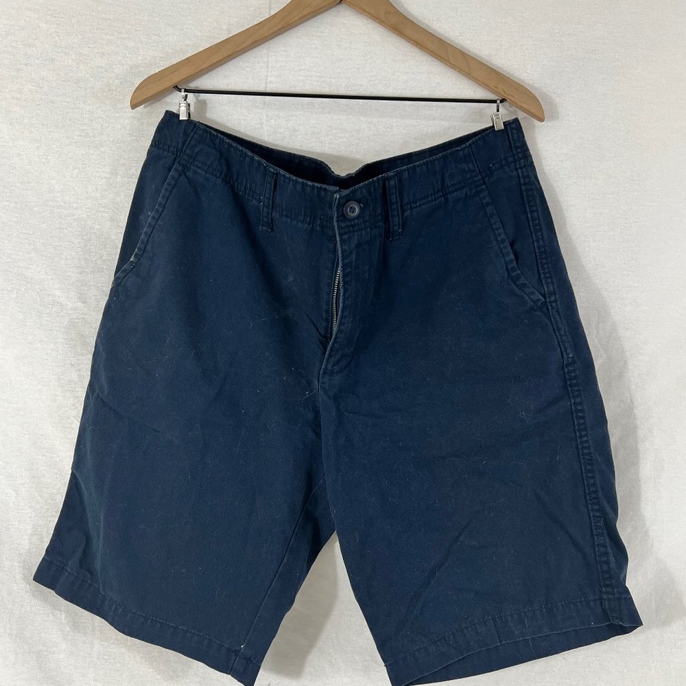 Gently-worn navy blue men's shorts